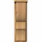 Ekena Millwork Ridgewood Rough Sawn Corbel w/Backplate, Western Red Cedar, 8"W x 10"D x 26"H COR08X10X26RID01RWR - alternate 3